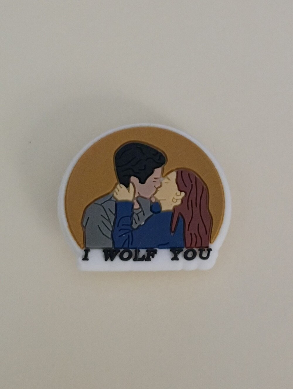 10 for $10 Jibbitz Croc Charms - Netflix's "You" Character Joe "I Wolf You"